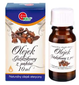 Olejek goździkowy z pąków, 10 ml