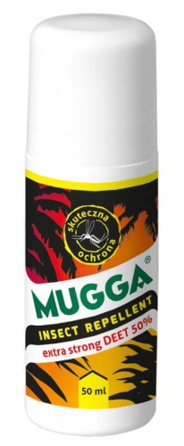 Mugga Strong 50ml roll on Mugga DEET 50 Mleczko