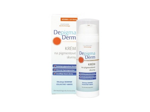 Vivaco Krem Depigma Derm na plamy pigmentowe 50 ml