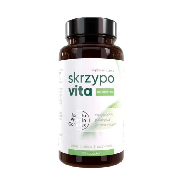 Natur Produkt Pharma Sp. z o.o. SkrzypoVita włosy skóra i paznokcie 80 kapsułek