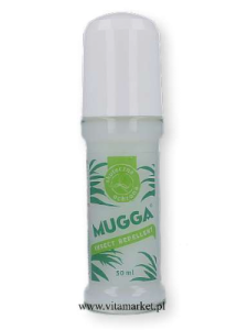 MUGGA DEET roll-on (mleczko) 20 % DEET na komary, 50 ml