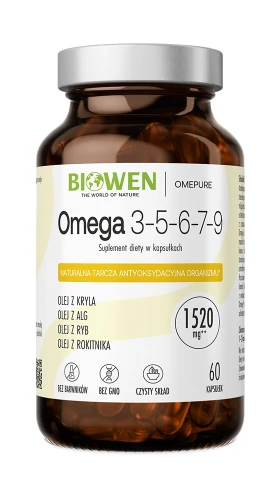 Biowen Omega 3-5-6-7-9 – opakowanie