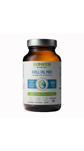 Biowen Krill Oil Pro, olej z kryla 500 mg – opakowanie