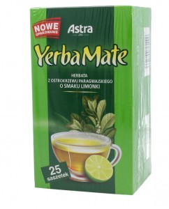 Yerba Mate z limonką, najzdrowszy sposób na odchudzanie, 25 x 2 g