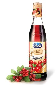 Paola Syrop owocowy o smaku żurawiny, 430 ml