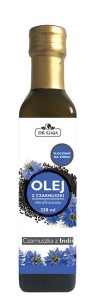 Olej z Czarnuszki zimnotłoczony nierafinowany, 250 ml