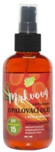 Olejek z marchwi 100 % naturalny SPF 15, 150 ml