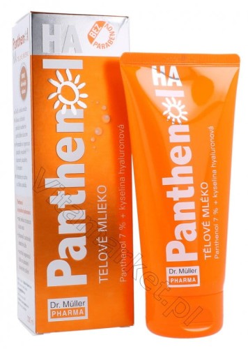 Dr Müller Pharma Mleczko do ciała z panthenolem 7% i kwasem hialuronowym 200 ml