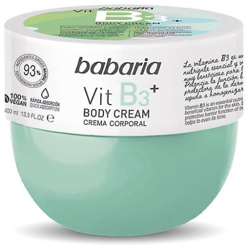 Babaria Body Cream krem do ciała z witaminą B3 400 ml