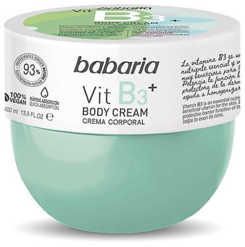 Babaria Body Cream krem do ciała z witaminą B3 400 ml