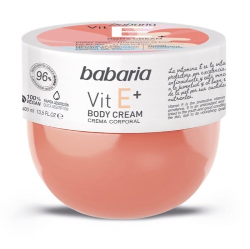 Babaria Body Cream krem do ciała z witaminą E 400 ml