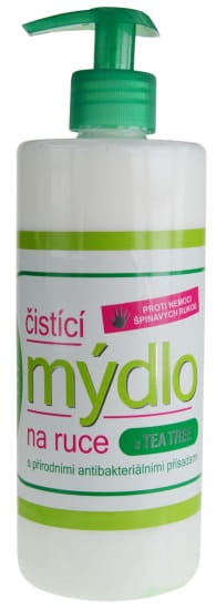 Vivaco Antybakteryjne mydło w płynie z olejkiem z drzewa herbacianego 500 ml