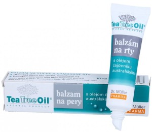 Tea Tree Oil Balsam do ust z olejkiem z drzewa herbacianego, 10 ml