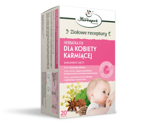 Herbatka fix Dla Kobiety Karmiącej herbapol kraków 40g