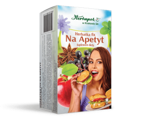 Herbatka ziołowa na apetyt fix, 20 szt.
