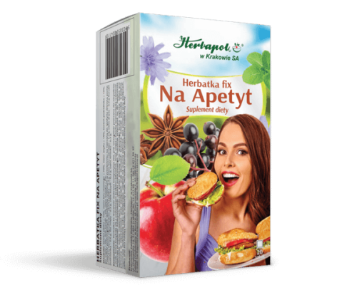 Herbatka ziołowa na apetyt fix 20 x 2g herbapol kraków