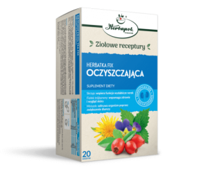 Herbatka ziołowa oczyszczająca fix, 20 szt.