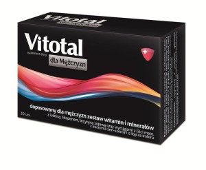 Vitotal tabletki dla mężczyzn, 30 tabletek