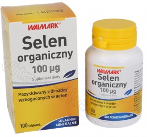 Selen organiczny, 100 tabletek