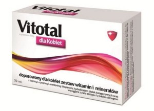 Vitotal dla kobiet, 30 tabletek