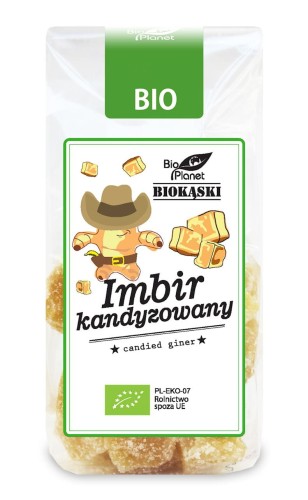 Bio Planet imbir kandyzowany 100g