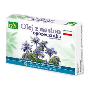 Biogal - olej z ogórecznika, 60 kapsułek