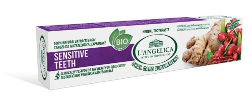 Pasta L'Angelica wrażliwe zęby 75 ml
