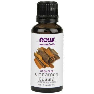 Now Foods Olejek cynamonowy cassia, 30 ml