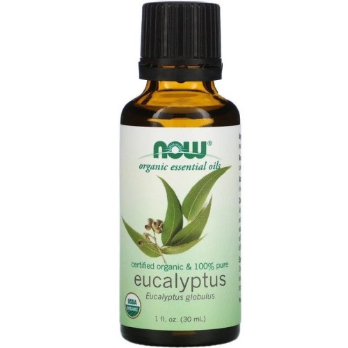Now Foods olejek eukaliptusowy certified organic 30 ml