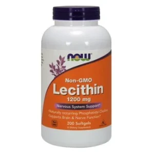 Now Foods, Lecytyna 1200 mg, 200 kapsułek