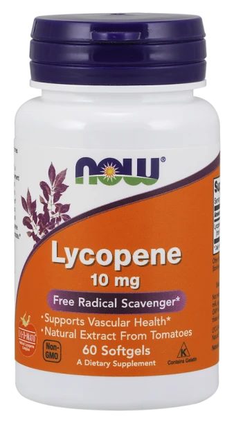 now foods likopen 10 mg 60 kapsułek miękkich