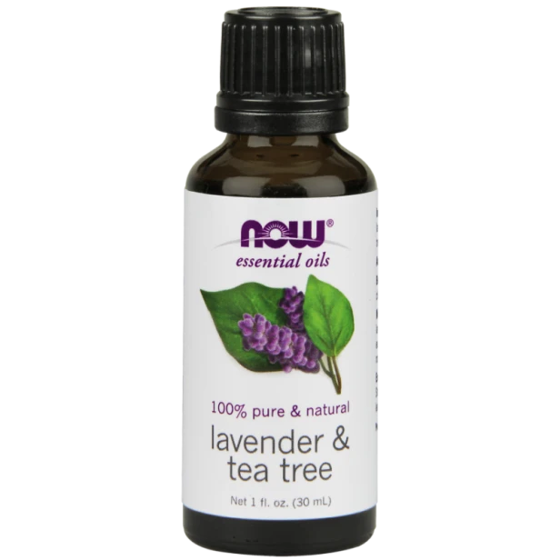 Now Foods olejek lawendowy i olejek z drzewka herbacianego 30 ml