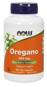 Now Foods, Liść oregano 450 mg, 100 kapsułek