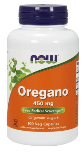 now foods liść oregano 450 mg 100 kapsułek