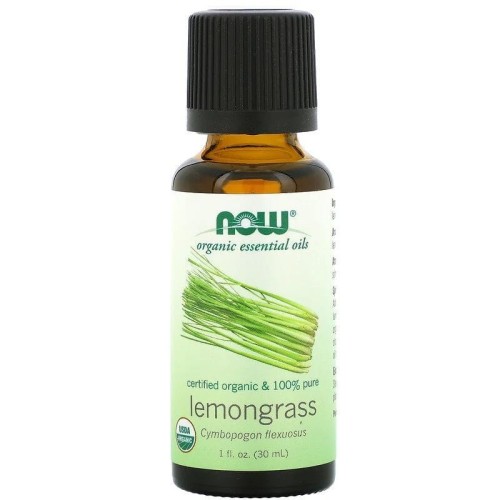 Now Foods olejek z trawy cytrynowej organiczny 30 ml