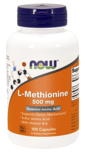 Now Foods, L-Metionina 500 mg, 100 kapsułek
