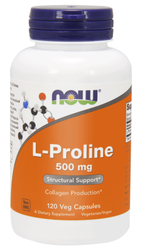 now foods l-prolina 500mg 120 kaps