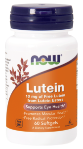 Now Foods, Luteina 10 mg, 60 kapsułek
