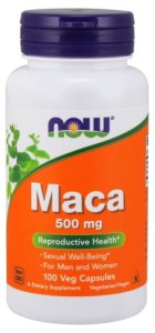 Now Foods, Maca 500 mg, 100 kapsułek