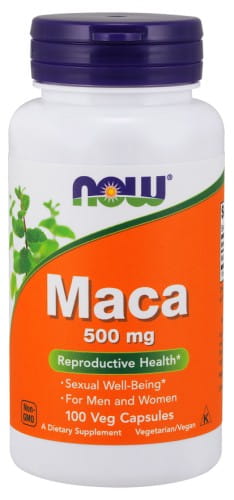 now foods maca 500 mg 100 kapsułek