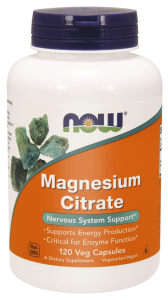 Now Foods, Magnez  133 mg ( cytrynian magnezu ), 120 kapsułek