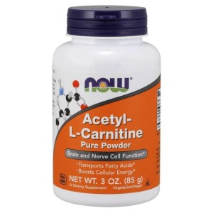 Now Foods Acetylo-L-Karnityna proszek, 85 g