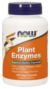 Now Foods, Plant enzymes, 120 kapsułek