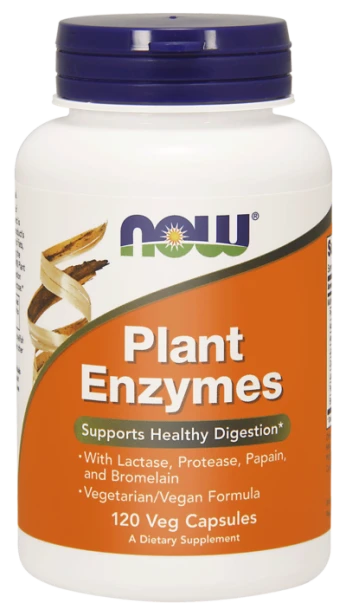 now foods plant enzymes 120 kapsułek