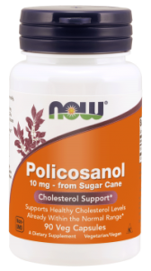 Now Foods, Polikosanol 10 mg, 90 kapsułek