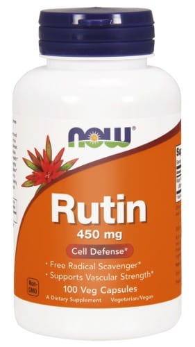 now foods rutyna 450 mg 100 kapsułka