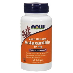 Astaksantyna z mikroalg 10mg, 60 kapsułek
