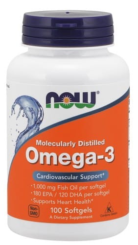 now foods omega-3 1000 mg 100 kapsułek