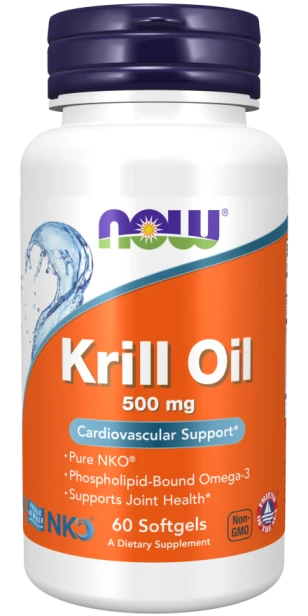 now foods neptune krill oil - olej z Kryla 500 mg 60 kapsułek