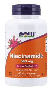 Now Foods, Niacinamide 500 mg (witamina B3), 100 kapsułek